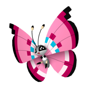 Vivillon floral HOME