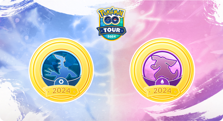 Medallas pokemon go tour sinnoh global